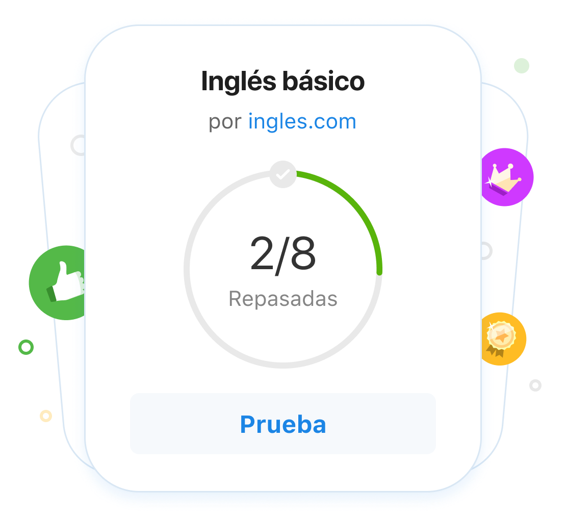 Practica y aprende palabras de vocabulario